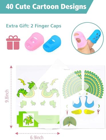 3D Pen Painting Drawing Book, 40 Pattern Thick Paper Templates - Image 3