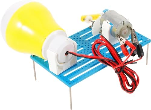 DIY Hand-Crank Mini Generator Kit - Handmade Tech Craft for Science Experiment & Educational Mode by Unknown