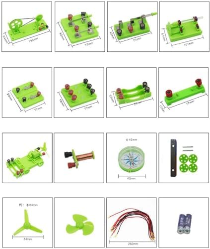 Comprehensive Electricity & Electromagnetism Experiment Kit, Full Physical Circuit Science Education Set for Lab Exploration & Electromagnetic Research - Image 6