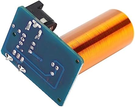 DIY Mini Coil Module Amazing Props for High Voltage Experiments and Lighting Fluorescent Lamps, for Science Enthusiasts and DIY Hobbyists by Aumotop