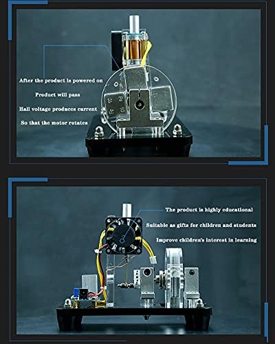 Physics Magnetic Levitation Motor Hall Motor Single Coil Electromagnet Motor Levitating Motor Model Teaching Science Experiment Model - Image 5