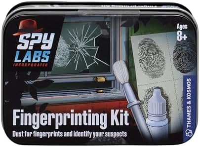 Spy Labs Inc: Fingerprinting Kit by Thames & Kosmos | Identify, Collect, Analyze Fingerprint Evidence | Essential Tools and Tricks of the Trade from The Detective Gear Experts for Young Investigators - Image 2