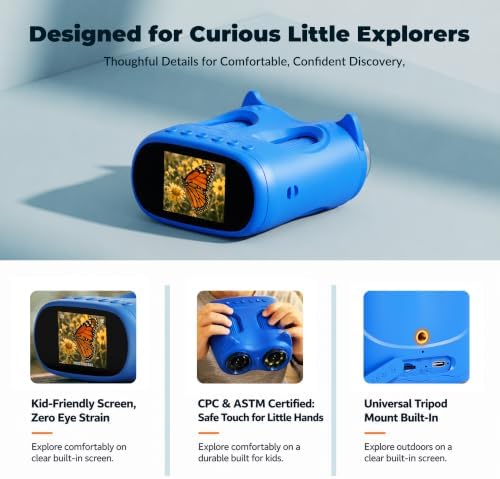 2-in-1 Kids Microscope & Telescope, STEM Science Explorer Toy Gift Age 5-10 - Image 6