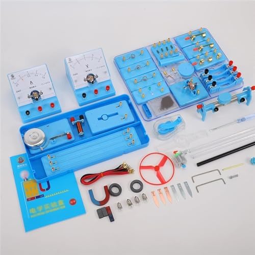 Magnetic Levitation Electric Fan Experiment Display Hand-Crank Generator Experimental Display Physics and Electrical Equipment Box Teaching Aids Instruments - Image 2