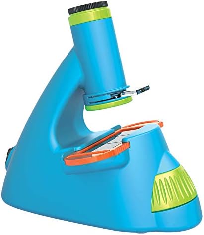 Kids First Big & Fun Microscope Science Experiment Kit | Easy-to-Use Kids Microscope | Ages 4-6 | STEM Experiment Guide and Full-Color User Manual | 72 Images | Extra-Wide Eyepiec with Light-up Stage - Image 3