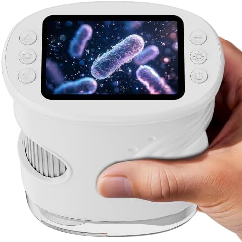 SEEKID Microscope for Kids 200-1000X, STEM Toy Science Kit for Kid(White) by Unknown