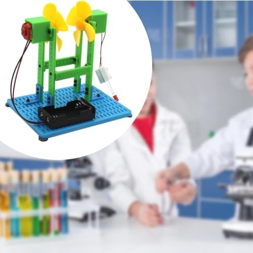 Wind Power Generation Experiment Kit - Easy-to-Assemble Scientific Training Model for STEM Learning - Image 3