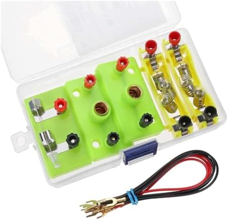 Series and Parallel Experiment Box Physical Electrical Circuit Experiment Tool Physical Model Kit Physics Teaching Tool Physical Box by Unknown