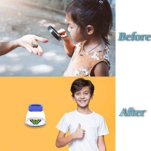 5X Magnifier Bug Viewer, Bugs Habitat Magnifying Bug Jar for Kids - Image 3