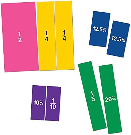 Learning Resources Double-Sided Magnetic Fraction Squares - Image 3