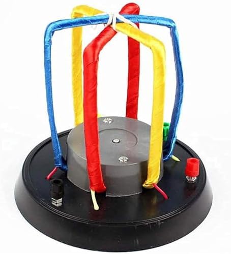Three-Phase Motor Principle Demonstrator for Rotating Current Magnetic Field - Physics Experiment Equipment for Measuring in AC Circuits - Image 3