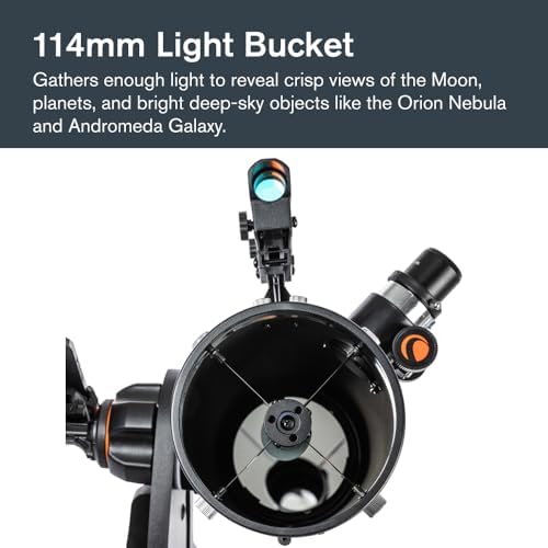 Celestron StarSense Explorer 114AZ App-Enabled Tabletop Dobsonian Telescope - Image 6