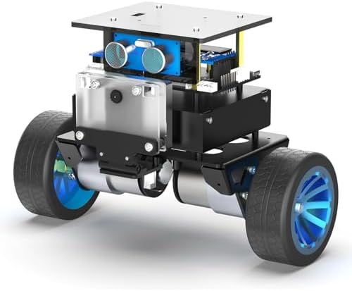 Yahboom STM32 Self-Balancing Car,2WD Robot Chassis Kit,with AI Vision Module,Color Recognition AI Technology,Suitable for STEAM Electronic Projects by Yahboom