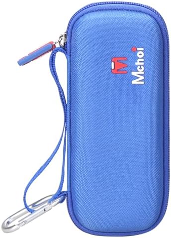 Mchoi 3Doodler Start+ Case, Hard Shell Travel Organizer for 3D Printing Pen Essentials, Shockproof EVA Pouch with Mesh Pocket & Wrist Strap, Case Only (Blue) - Image 6