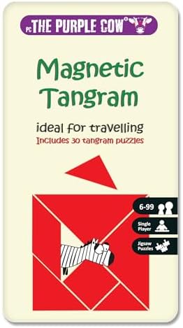 Magnetic Travel Tangram Puzzles Game - Car Games , Airplane Games and Quiet Games by purple-cow