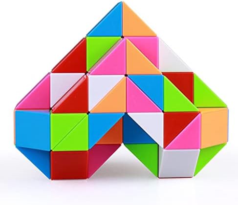 Fidget Magic Ruler Twist Snake Puzzles Brain Teaser Game (60 Block 1PACK) by TANCH