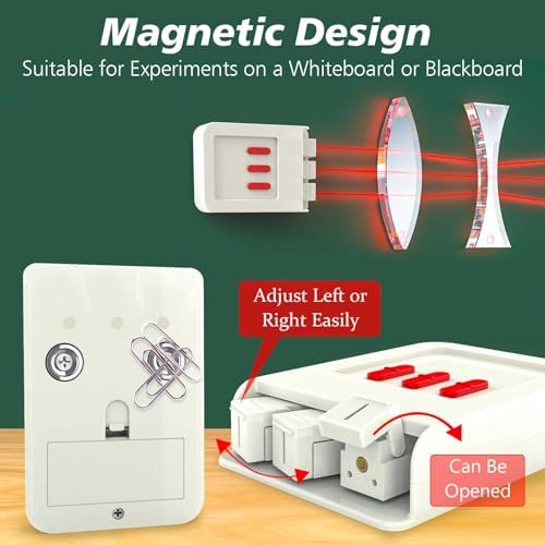 STEM Optical Refraction Reflection Experiment Kit,3-Way Linear Light Source - Image 2