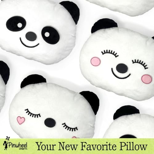 Pinwheel Crafts Beginner Sewing Kit for Kids 8-12 with DIY Panda Pillow - Image 6