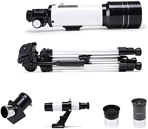 Professional Refractor Telescope Telescope for Kids Adults Astronomy Beginners 70mm Telescopes 700mm Focal Length 120X Magnification Travel Scope Refractor Telescopes Blue - Image 3