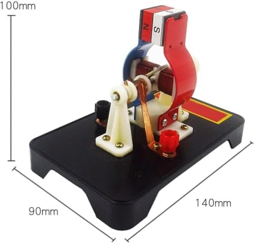 Small Motor Model DC Disassembly Assembly Physics Teaching Experimental Instrument Electric Motor Kit DIY Motors Model Simple Assemble Kit for School Labs Physics - Image 6