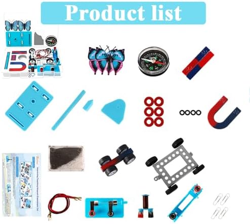 Magnets for Kids Science Kit, STEM Physics Experiment School Lab Tools - Image 2