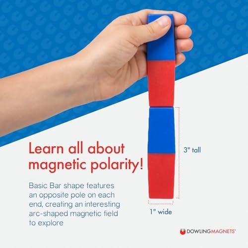 Dowling Magnets - 712 North/South Bar Magnets (3.13 inches Long x 1 inch Wide x .38 inch Thick), Set of 2 - Image 2