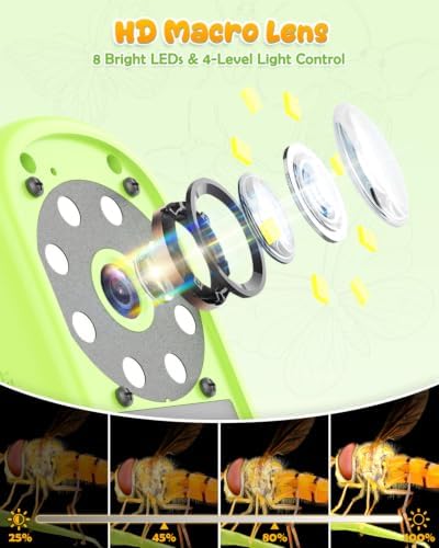 Bug Catcher for Kids,Kids Microscope,3-in-1 Insect Catching Kit for Kid - Image 4