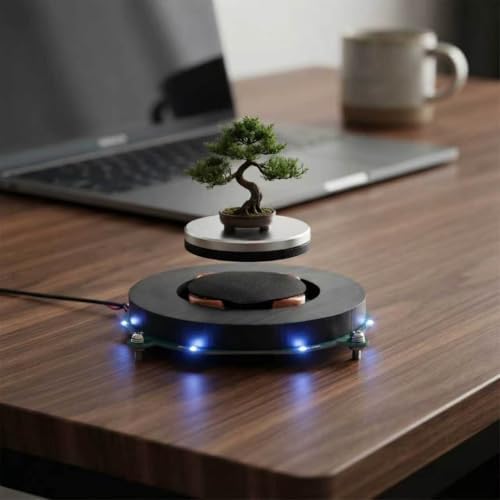 SHUNKI Magnetic Levitation Module Kit with LED, 100mm Base, 500g Load - Image 5