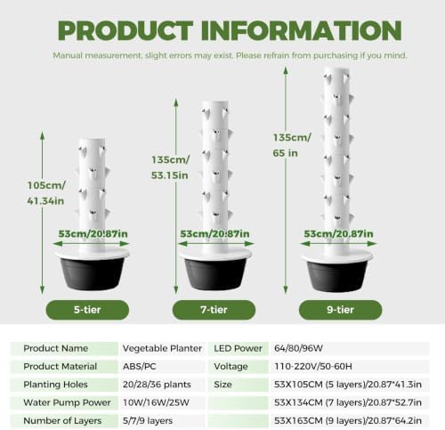 Family Hydroponic Tower-Educational Gardening Kit - Image 7