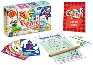 Semper Smart Games Blobby's Pizza Math Card Game: Crazy Fun Strategic Pizza Eating Contest Between Cute Monsters! - Image 2