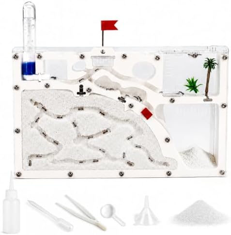 Ant Farm Kit for Kids, Large Ant Farm with Sand, Ant Colony Observation Kit by KAHOPY