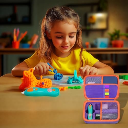 casmilee 3D Pen Carrying Case for 3Doodler Start+ Essentials 2023/2024 - Image 5
