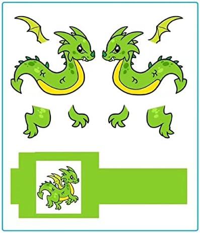 40 Patterns 3D Printer Drawing Molds Paper Stencils for 3D Printing Pen,Painting Graffiti Template Printing Paper for 3D Pen Kids DIY Gift,Animal Vehicle Sword, with a Transparent Board Plate - Image 6
