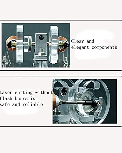 Physics Magnetic Levitation Solar Motor Brushless Hall Motor Double Coilmagnetic Levitating Educational Model Hall Sensor Scientific Experiment Motor - Image 4