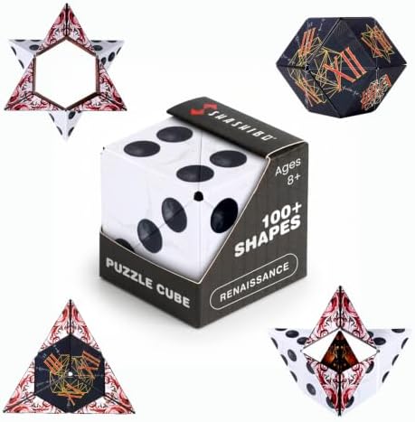 Shashibo DODECA Magnetic Puzzle Cube, Stress Relief Fidget Toy by SHASHIBO