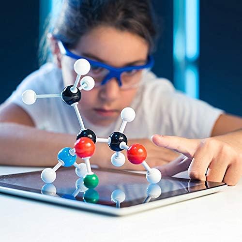 RELIANCER Molecular Model Kit,419PCS Organic Molecular Chemistry Set w/Atoms & Bonds,Molecular Structures Building Kit for Chemistry Learning,STEM Science Kits for Teachers,Students,Young Scientists - Image 6