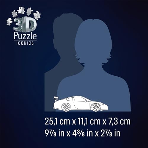 Ravensburger Iconics: Porsche 3D Puzzle for Kids 8+ - Image 4