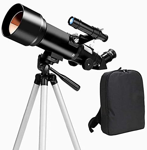 Ultra Hd, Astronomical Telescope,Profession Stargazing 100x Telescope Beginners,Adult 70mm Astronomical Refractor Telescopes,with Height Adjustable Tripod,White by Unknown