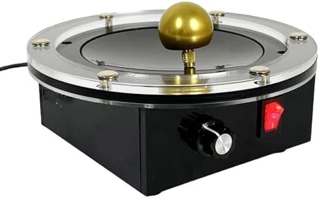 Electromagnetic Eddy Currents Egg, Columbus Coil Rotating Magnetic Field Model Egg with Metal Construction, for Teaching, Gifts, Science Experiments Toys for Children and Teenagers - Image 2