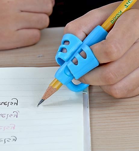 JuneLsy Pencil Grips Pencil Grips for Kids Handwriting Posture Correction Training Writing AIDS for Kids toddler Preschoolers Students Children Special Needs (3pack01) - Image 4