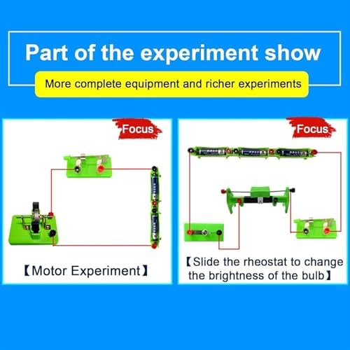 Magnetism & Electrical Experiment Kit - Magnetic Field Current Effect Apparatus & Electric Heating Lab Equipment - Image 2