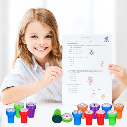 Cinrobiye 24 Pcs Christian Stampers Party Favor Set, Cute Bible Verse Stamps for Kids Sunday School, Church Classroom Rewards, Faith Based Gifts, Goody Bag Fillers, Religious Party Supplies - Image 7