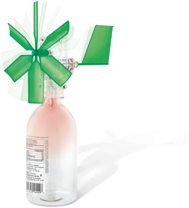 4M Toysmith, Green Science Windmill Generator Kit, DIY Science Kit With LED Lights, For Boys & Girls Ages 8+ (Packaging May Vary) - Image 6