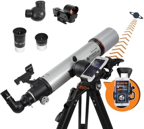 Celestron StarSense Explorer DX 102AZ App-Enabled Refractor Telescope by Unknown