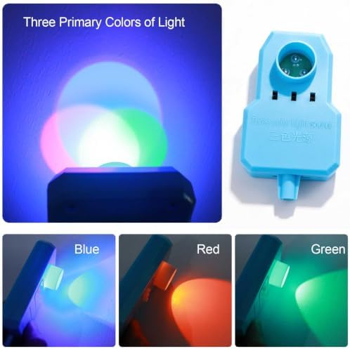 Physics Optics Experiment Kit STEM Set Prism Kit Light Refraction - Image 5