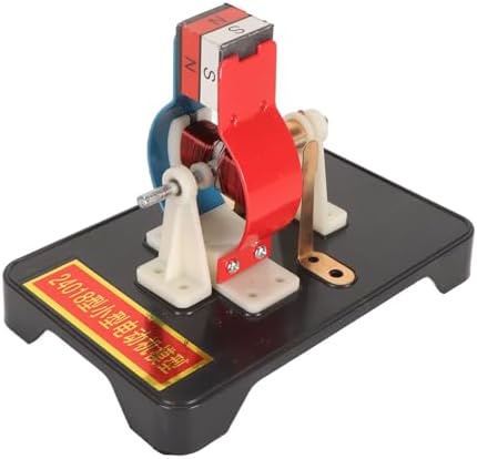 DIY DC Electric Motor Model Assemble Kit Portable Simple Motor Model for Kids Physics Science Educational Toy Premium Plastic Copper Construction Learning Tool - Image 3