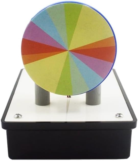 Rotary Newton Seven-Color Disk Demonstrator, Persistence of Vision Visible by Unknown