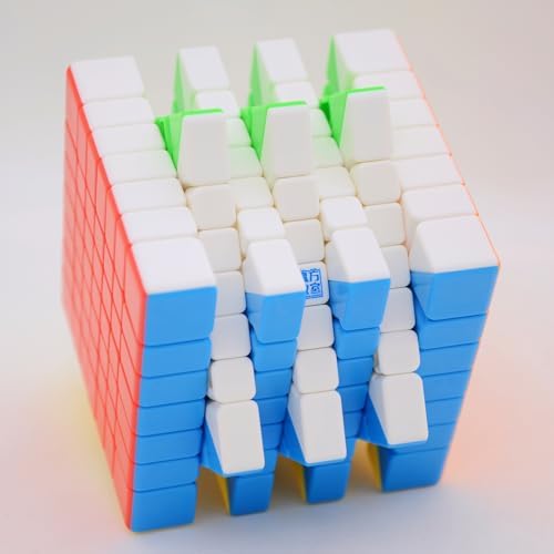 Bukefuno MoYu Meilong 7x7 M V2 Magnetic Speed Meilong M 7x7 Puzzle Cube MFJS 7x7 M V2 Magic Cube Stickerless Moyu 2023 Meilong 7x7x7 M Magnetic Cubing Classroom 7x7 M Speed Toys - Image 3