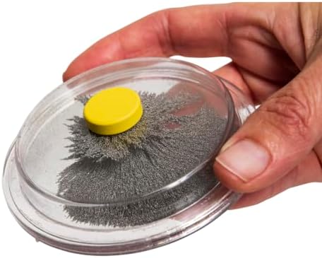 Dowling Magnets Magnetic Field Viewing STEAM Kit for Kids 8+ – View Invisible Magnetic Force Lines in Clear Tray with Magnets & Filings for Young Scientists - Image 2