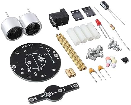 DIY Levitation Learning Kit Standing Ultrasonic Suspension Electronic Welding Experiment Kit DC 12V (Spare Parts) by Jauarta
